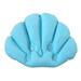 ROBOT-GXG Shell Shaped Bathtub Cushion Suction Cups Home Inflatable Spa Pillow Bathroom Head Neck Relaxing Cushion