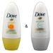 Roll-on Stick Go Fresh Grapefruit 50 ml by Dove & Roll-on Stick Sensitive 50ml by Dove