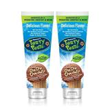 Tanner s Tasty Paste Cha Cha Chocolate - Anticavity Fluoride Childrenâ€™s Toothpaste - 2-Pack (4.2 oz.)