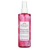 Rosewater & Glycerin Hydrating Mist for Skin & Hair 8 fl oz by Heritage Store