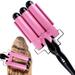 3 Barrels Automatic Perm Splint Ceramic Hair Curler with LCD 3 Barrels Big Deep Wave Hair Curling Iron Hair Waver Curlers Styling Tools 20-32mm