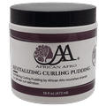 African Afro Revitalizing Curling Pudding Hair Cream for Curly Hair | Curl Defining Cream for Use with All Hair Types | Made Cruelty-Free with Natural Ingredients | 16 Fl Oz