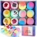 Bath Bombs Natural Bubble Bath Bomb for Kids and Women Spa Birthday Gift Valentine s Day Gifts Set 12PCS