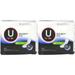 2 Pack U by Kotex Maxi Pads Long Super Unscented 22 Count Each