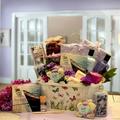 So Serene Spa Essentials Gift Set with book - spa baskets for women gift