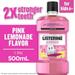 Listerine Smart Rinse Kids Anticavity Mouthwash Pink Lemonade 500 mL