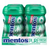 Mentos Pure Fresh Sugar-Free Chewing Gum Spearmint Gum Long-lasting 4 Pk 50 Ct