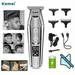 PENGXIANG Hair Clippers for Men Electric Pro Hair Clippers Cordless Rechargeable Hair Grooming Kits T-Blade Close Cutting Trimmer for Men Zero Gap Baldhead Beard Shaver Silver