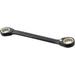 Proto 5/8 x 11/16 12 Point Spline Reversible Ratcheting Box Wrench Double End 1-3/16 Head Diam x 3/16 Head Thickness 7-7/8 OAL Steel Black Chrome Finish