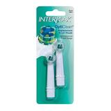 Interplak Opticlean Replacement Remover Brush Heads Rbg3 - 2 Ea 2 Pack