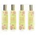 Beautiful Blossoms by Bodycology 4 Pack 8 oz Fragrance Mist for Women