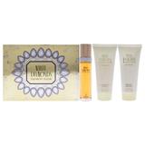 White Diamonds by Elizabeth Taylor for Women - 3 Pc Gift Set 3.3oz EDT Spray 3.3oz Body Lotion 3.3oz Body Wash