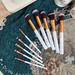 CFXNMZGR Pro Beauty Tools Brush 10Pcs Marble Makeup Brush Pony Hair Beauty Brush Makeup Brush Set Valentines Gifts