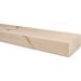 Mantels Direct Vail 48-in x 6-in Farmhouse Wood Fireplace Mantel Shelf - Unfinished