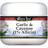 Bianca Rosa Garlic & Cayenne (1% Allicin) Hand and Body Salve (2 oz 2-Pack Zin: 524352)