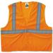 GloWear 8205HL Type R Class 2 Super Econo Mesh Vest Small to Medium Orange | Bundle of 2 Each