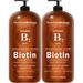 New York Biology Biotin Shampoo and Conditioner Set for Hair Growth and Thinning Hair â€“ Thickening Formula for Hair Loss Treatment â€“ For Men & Women â€“ Anti Dandruff - 16.9 fl Oz