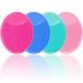 4 Pack Baby Cradle Cap Brush Baby Bath Brush Silicone Baby Cradle Cap Brush - Exfoliate and Massage - Shampoo Scalp Scrubber for Hair Care and Body Care