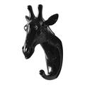 ROBOT-GXG 3D Animal Head Wall Hanger Resin Coat Hat Hanging Hook Heavy Duty Holder Rack Home Decoration Type 3