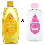 Varios - Johnson S Baby Shampoo 300Ml & Johnsons Baby Oil 500Ml By Johnson S