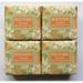 Greenwich Bay Shea Butter FALL AUTUMN Spa Soap 1.9 oz. Set of 4 Bars! (Spiced Pumpkin)