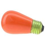 Novelty Lights Inc. 11watt S14 Commerical Grade S14 Ceramic Replacement Bulbs E27 Medium Base 11 Watt 25 Pack (Orange) â€¦