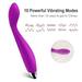 Rechargeable Wand Massager for Women Couple Electric Handheld Massager 10 Vibration Modes Quiet Waterproof Cordless for Neck Shoulder Back Foot Muscle Body Massage Sport Recovery