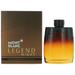 Mont Blanc Legend Night Eau De Parfum Cologne For Men 3.3 Oz