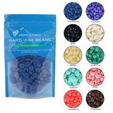 Yosoo 10 Flavors Hard Wax Beans Hot Film Depilatory Wax Bead Body Legs Hair Removal Wax 50g Depilatory Hard Wax Depilatory Wax