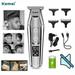 PENGXIANG Shavers for Men Electric Shaver Shaver LED Display Rechargeable Electric rotary Shaver Fast Charging Beard Trimmerï¼ŒSilver