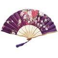 Chiccall Office Supplies Clearance Chinese Style Hand Held Fan Bamboo Paper Folding Fan Party Wedding Decor School Supplies Home Office Essentials