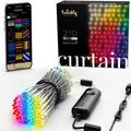 Twinkly Curtain App-Controlled Smart 210 Multicolor RGB+W LED Christmas Lights