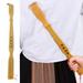 1Pc 17.5 Bamboo Itch Therapeutic Relax Back Scratcher Massage Stick Rollers Wooden