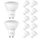 Ymam.Light LED Light Bulb GU10 7W 60W Equivalent Spotlight Bulb 120V Dimmable GU10 Base 3000K Soft White 12-Pack