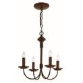 Trans Globe Lighting Candle 9014 ROB Chandelier