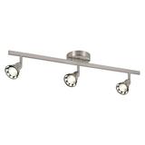 Trans Globe Lighting - Three Light Adjustable Track-Brushed Nickel Finish