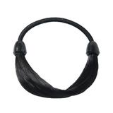 ERTUTUYI Realistic Wig Ponytail Holder Hair Accessory Synthetic Wig Hair Elastic Rubber