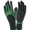 West Chester Scotts SC30602/L Green and Black Polyester Shell Latex Gloves Large