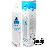 6-Pack Replacement for Whirlpool 4396510T Refrigerator Water Filter - Compatible with Whirlpool 4396510T Fridge Water Filter Cartridge - Denali Pure Brand