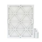 6 Pack of 14x20x1 MERV 13 Pleated Air Filters by Glasfloss. Actual Size: 13-1/2 x 19-1/2 x 7/8