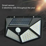 XWQ Solar Lamp Eco-friendly Space-saving ABS IP65 Waterproof Solar Motion Sensor Light for Wall