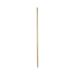Boardwalk BWK125 1/1/8 in. x 60 in. Tapered End Lacquered Hardwood Broom Handle - Natural