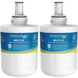 Waterdrop DA29-00003G Refrigerator Water Filter Replacement for Samsung DA29-00003G DA29-00003B DA29-00003A Aqua-Pure Plus HAFCU1 RFG237AARS FMS-1 RS22HDHPNSR RSG257AARS WSS-1 2 Filters