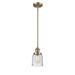 Innovations Lighting 201S Small Bell Small Bell 1 Light 5 Wide Mini Pendant - Copper