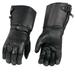 Xelement XG37502D Men s Black USA Deerskin Leather Gauntlet Gloves X-Small