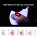 Visland Mini LED Nail Lamp Fashion Cute Cat Pattern 3 Lamp Bead Quick Drying Portable Fast Curing Nail Dryer for Nails Gel Polish Travel Home School Office use