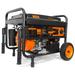 WEN 4750-Watt Portable Generator with Electric Start and Wheel Kit