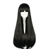 Unique Bargains Wigs for Women 28 Black Wigs for Black Women with Wig Cap