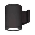 Wac Lighting Ds-Ws05-Fb Tube Architectural 1 Light 7 Tall Led Outdoor Wall Sconce - Black