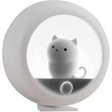 Rechargeable motion sensor night light cute cat night light induction night light